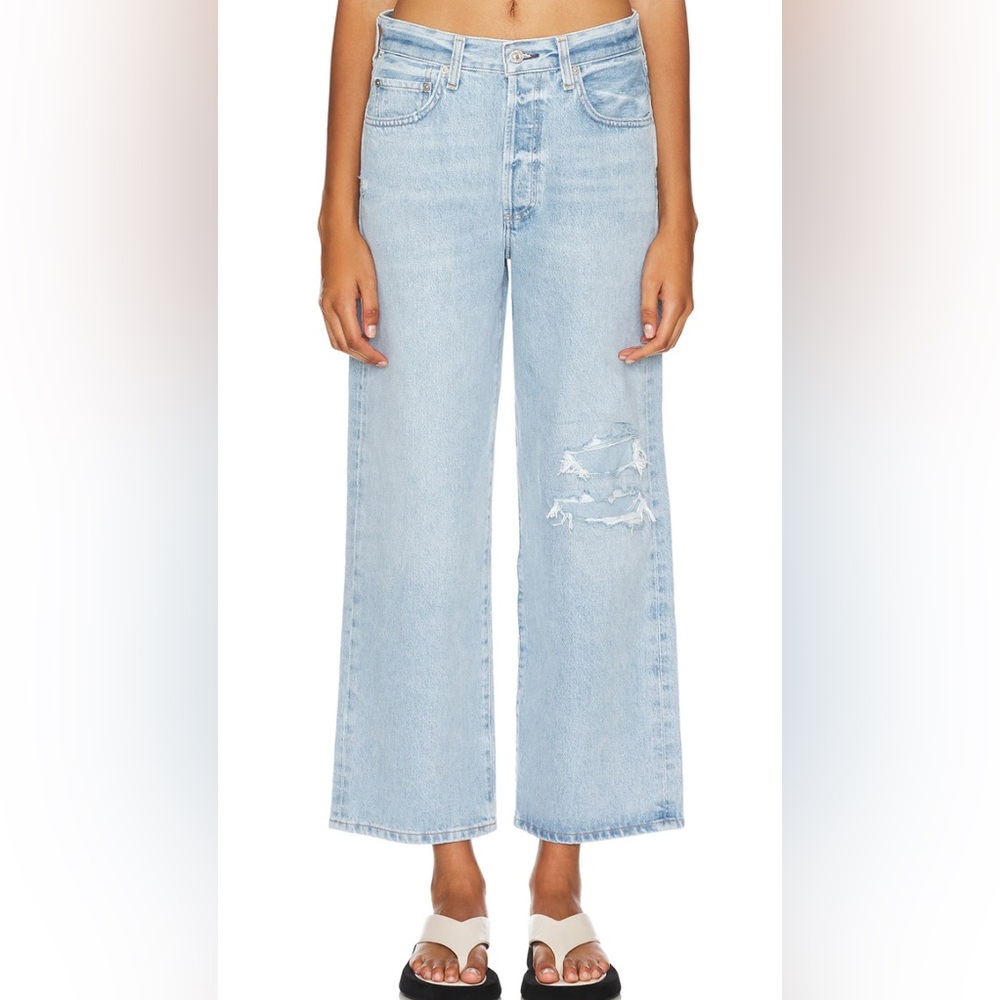 Citizens Of Humanity Pina Low Rise Baggy Crop Jeans - Picture 2 of 4